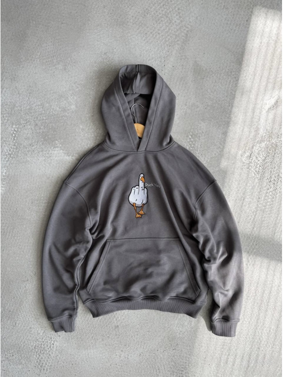 Oversize худі з принтом