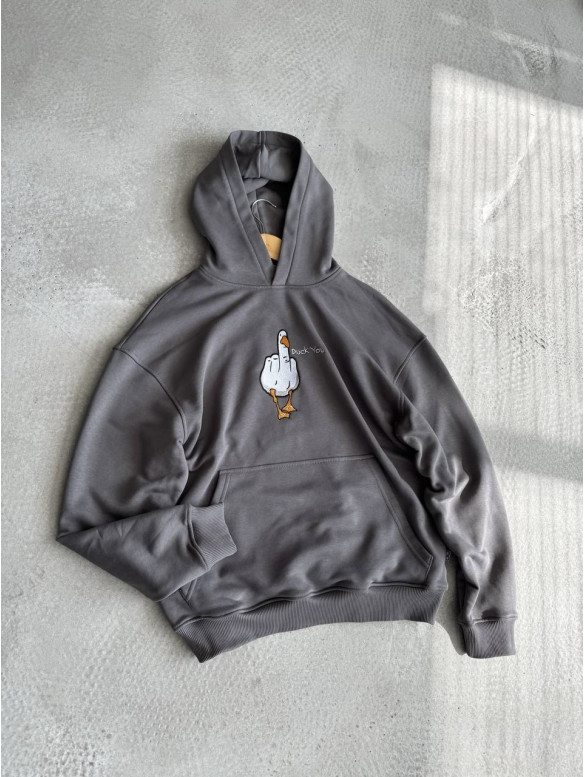 Oversize худі з принтом