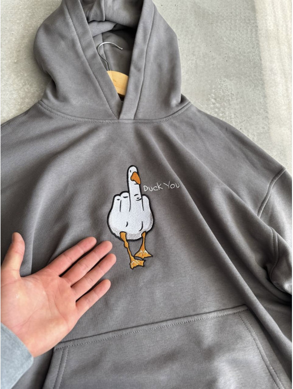 Oversize худі з принтом