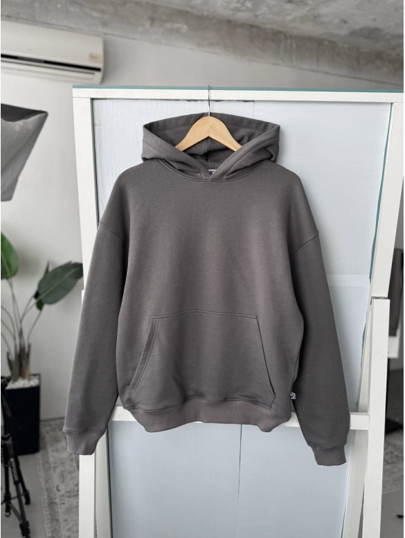 Oversize худі з принтом