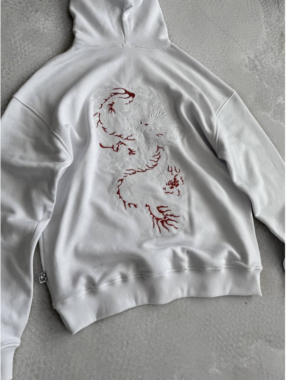 Oversize худі з принтом