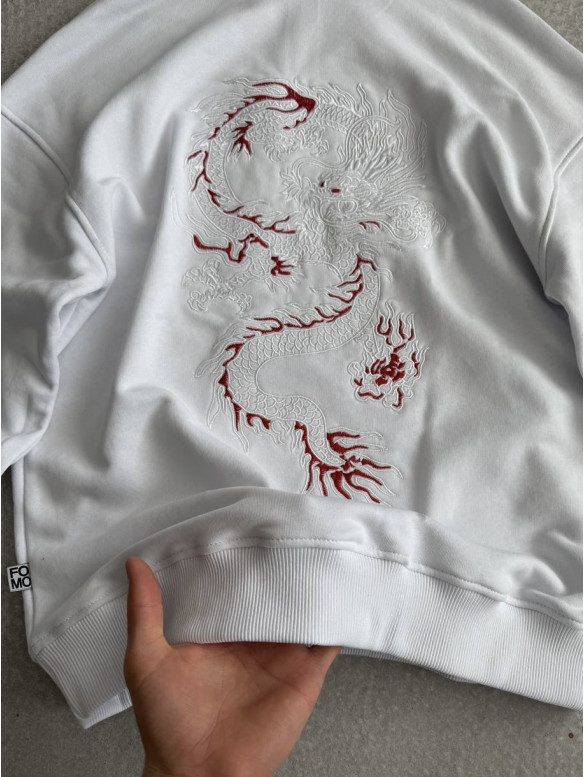 Oversize худі з принтом
