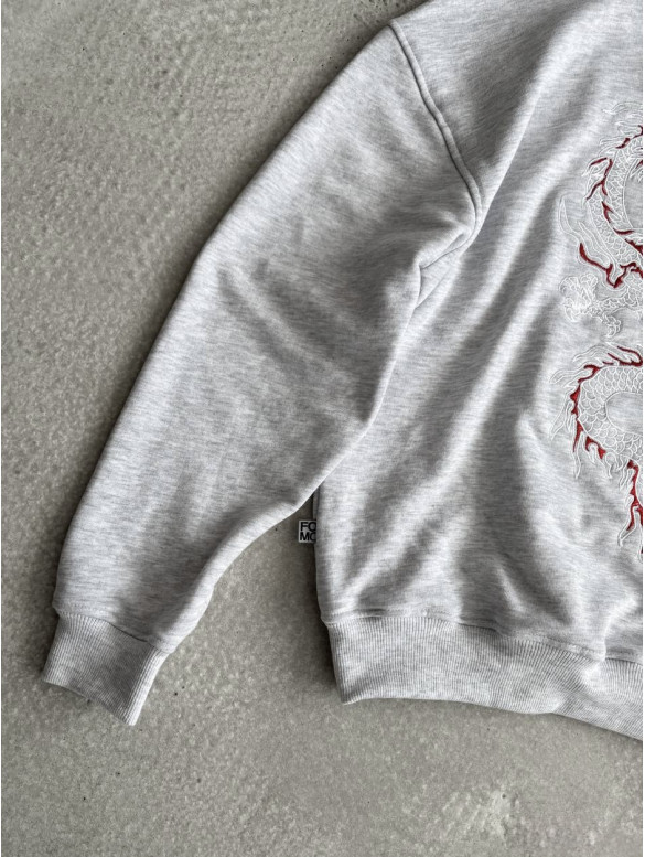 Oversize худі з принтом