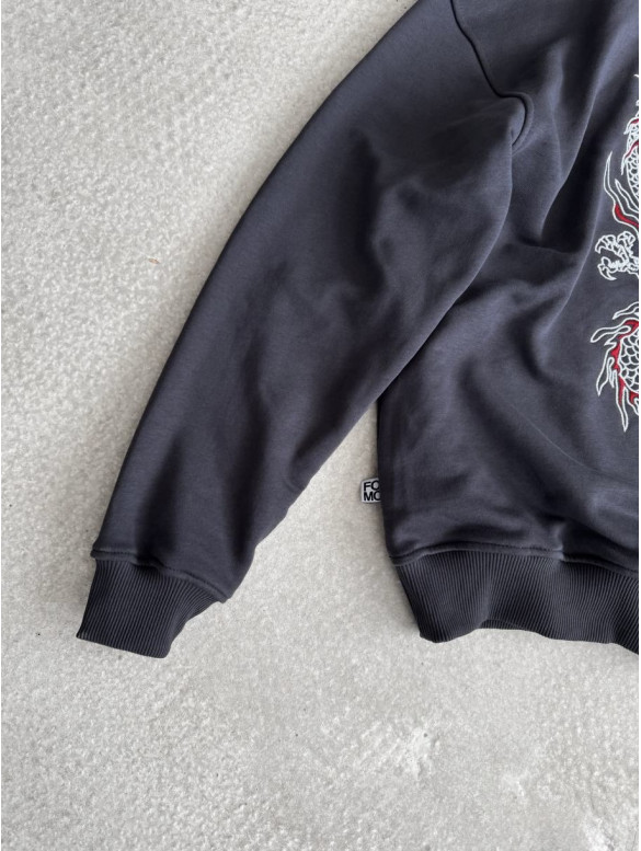 Oversize худі з принтом