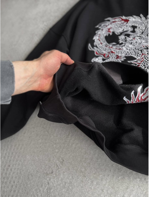 Oversize худі з принтом