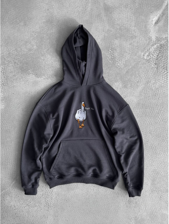 Oversize худі з принтом
