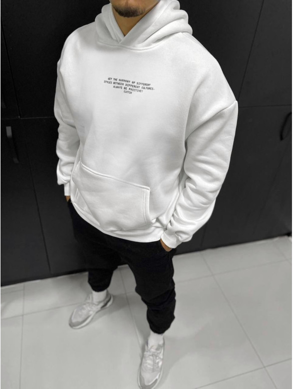 Oversize худі з надписом