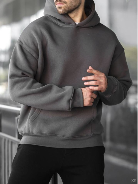 Oversize худі на флісі