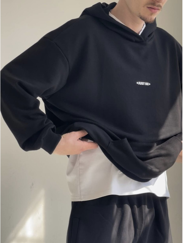 Oversize худі з надписом
