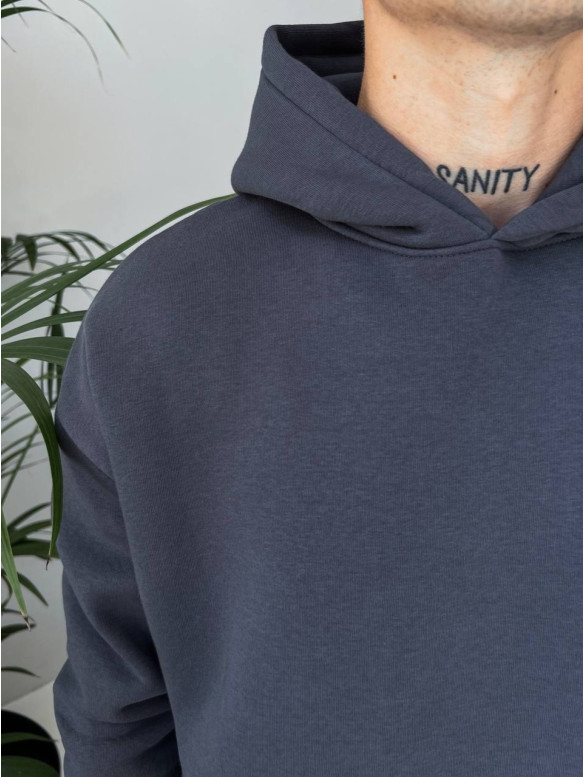 Oversize худі на флісі