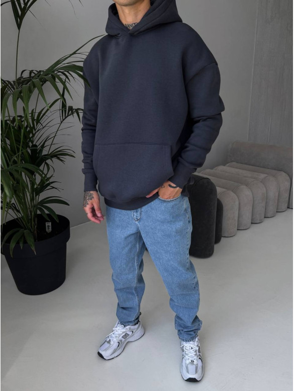 Oversize худі на флісі