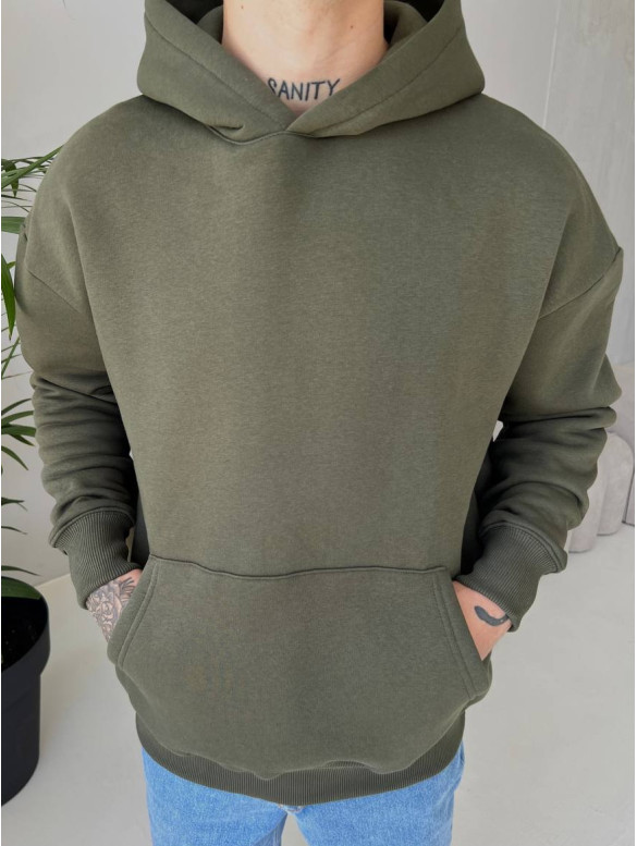 Oversize худі на флісі