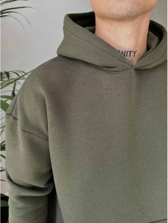Oversize худі на флісі