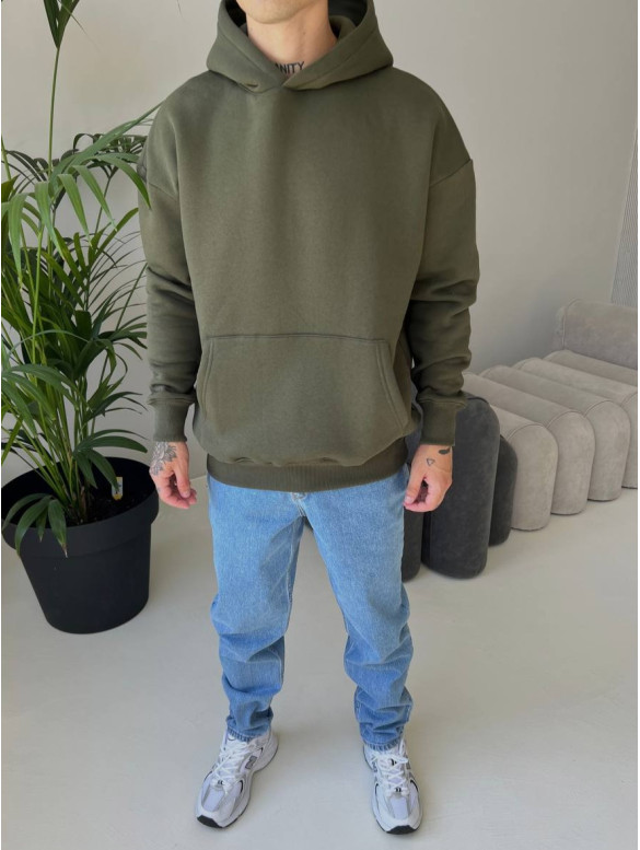 Oversize худі на флісі