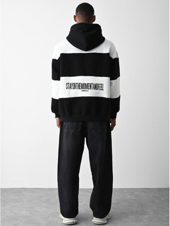 Oversize худі у смужку