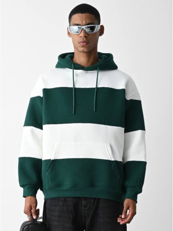 Oversize худі у смужку