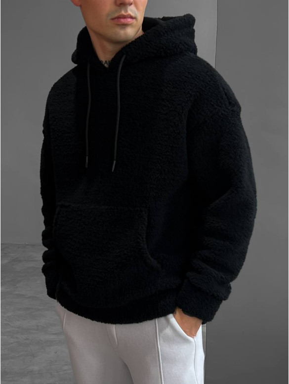 Плюшеве oversize худі