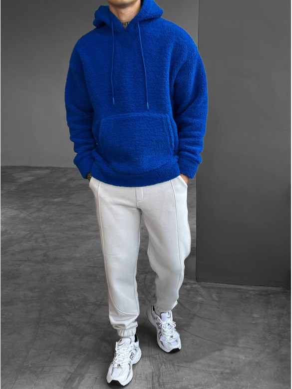 Плюшеве oversize худі