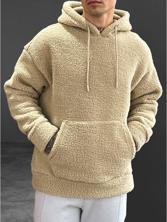 Плюшеве oversize худі