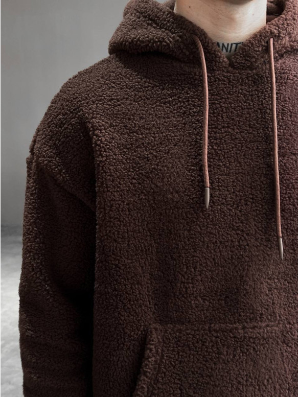 Плюшеве oversize худі