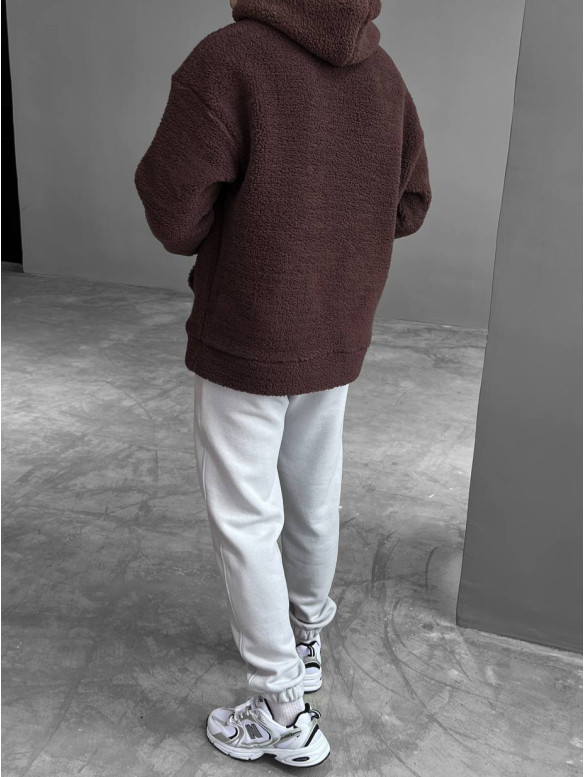 Плюшеве oversize худі