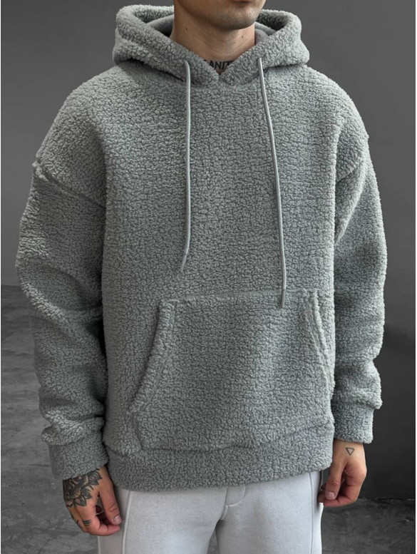 Плюшеве oversize худі