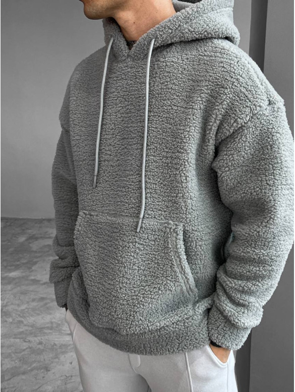 Плюшеве oversize худі