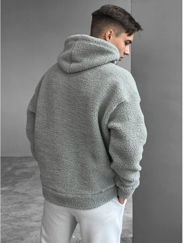 Плюшеве oversize худі