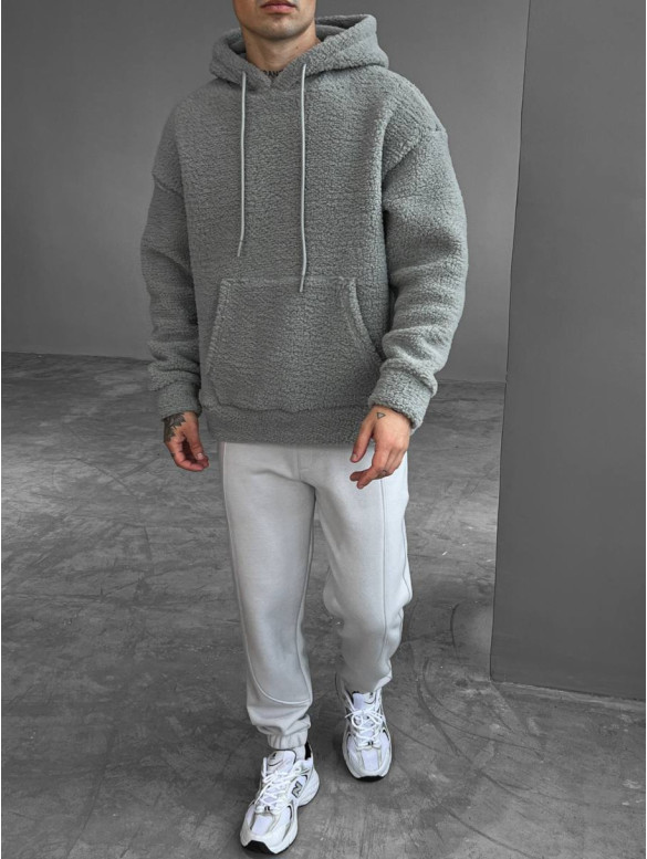 Плюшеве oversize худі