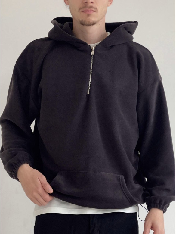 Флісовий худі oversize