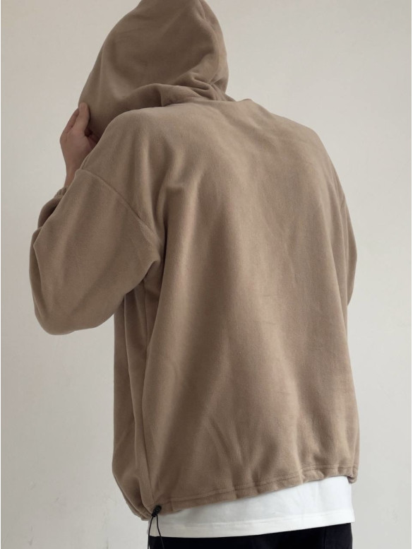 Флісовий худі oversize