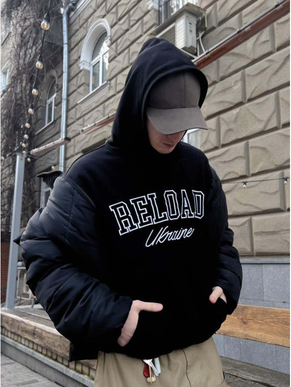 Oversize худі з надписом