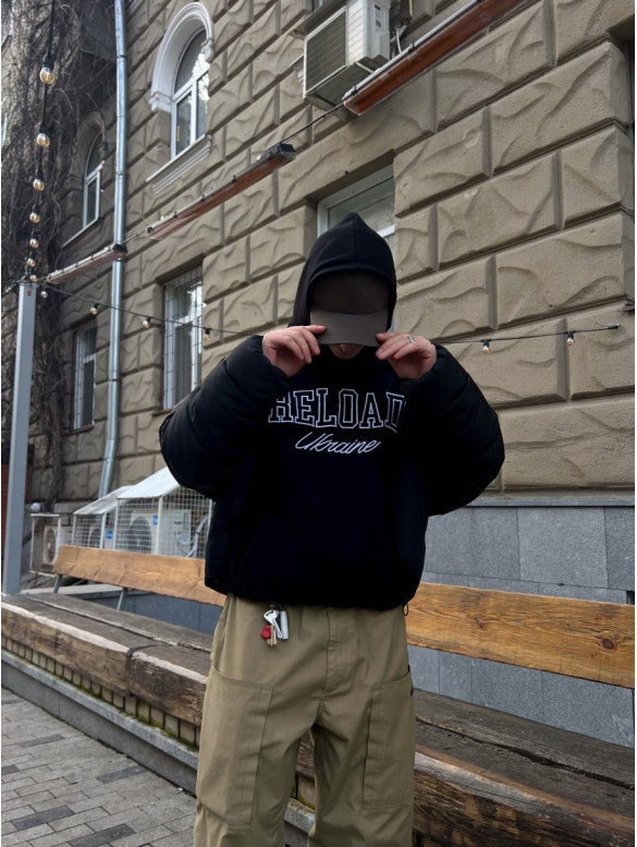 Oversize худі з надписом