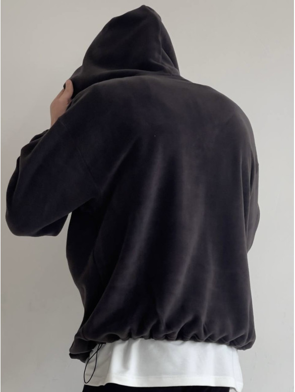 Флісовий худі oversize