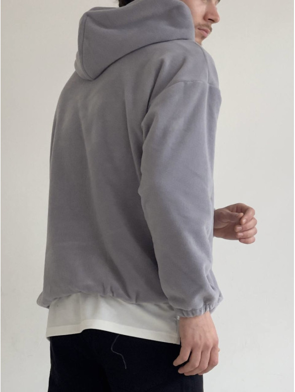Флісовий худі oversize