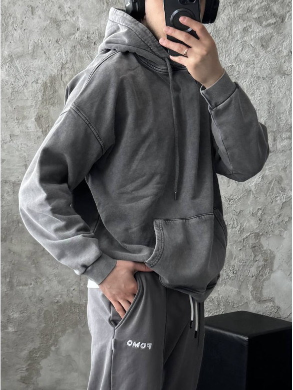 Oversize худі на флісі