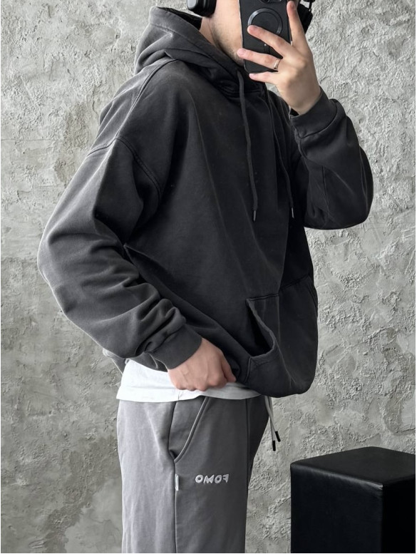 Oversize худі на флісі