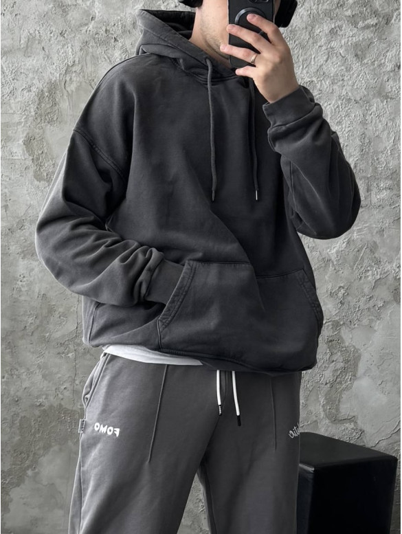 Oversize худі на флісі