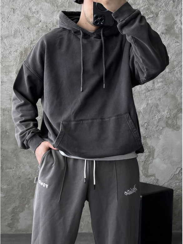 Oversize худі на флісі