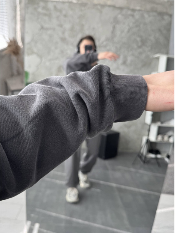 Oversize худі на флісі