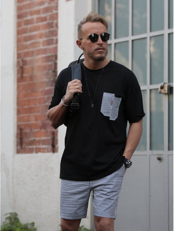 Літній oversize костюм зі смужками