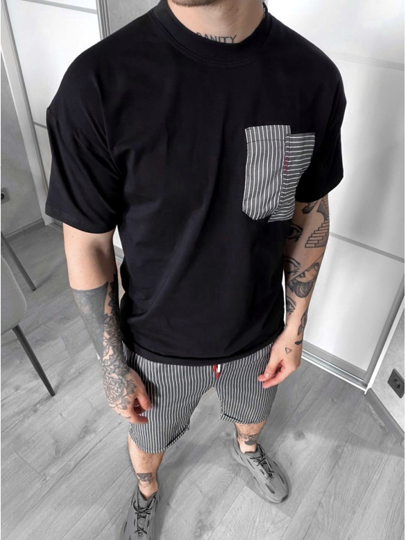 Літній oversize костюм зі смужками