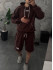 Oversize костюм з надписом