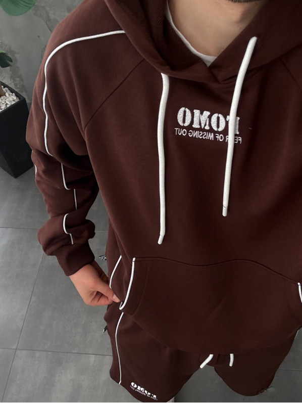Oversize костюм з надписом