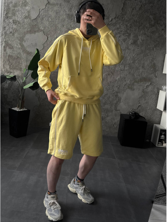 Oversize костюм з надписом