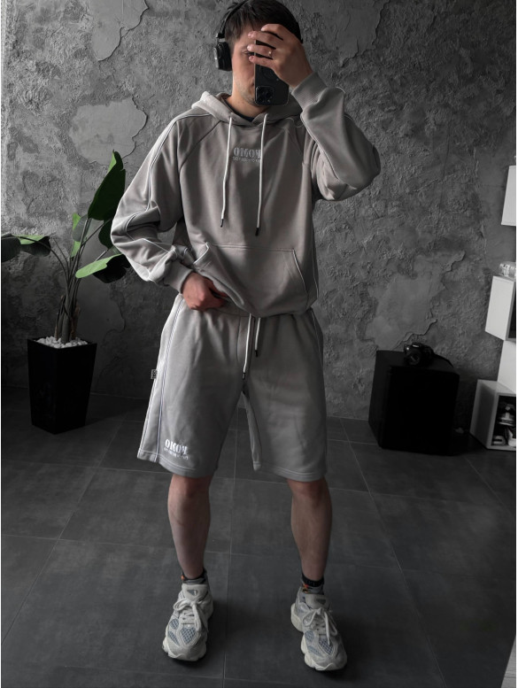 Oversize костюм з надписом