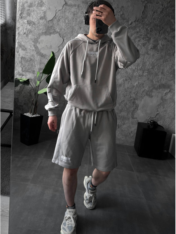 Oversize костюм з надписом
