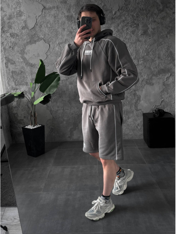 Oversize костюм з надписом