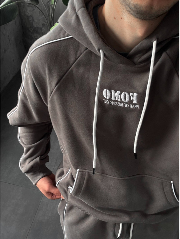 Oversize костюм з надписом