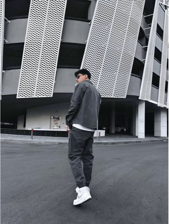 Oversize костюм з цупкого котону